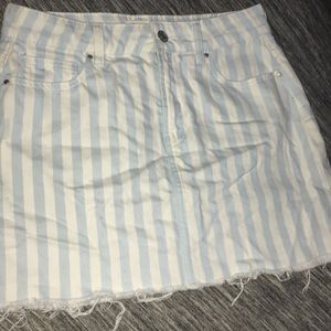 Jean Mini skirt